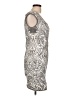 RVN Paisley Silver Cocktail Dress Size L - photo 4