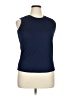 Alia 100% Polyester Blue Sleeveless T-Shirt Size 1X - photo 1