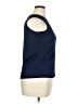 Alia 100% Polyester Blue Sleeveless T-Shirt Size 1X - photo 4