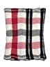 Ann Taylor LOFT Plaid Gray Red Scarf One size - photo 2