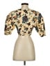 A.L.C. Gold Short Sleeve Blouse Size 2 - photo 2