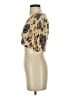 A.L.C. Gold Short Sleeve Blouse Size 2 - photo 5