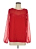 Apt. 9 Red Long Sleeve T-Shirt Size M - photo 1