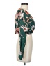 Marissa Webb 100% Recycled Polyester Green Long Sleeve Blouse Size 4 - photo 4