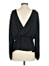Banana Republic 100% Polyester Black Long Sleeve Blouse Size S - photo 2