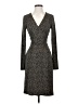 Ann Taylor Animal Print Gray Cocktail Dress Size 2 - photo 1