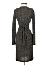 Ann Taylor Animal Print Gray Cocktail Dress Size 2 - photo 2