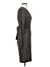 Ann Taylor Animal Print Gray Cocktail Dress Size 2 - photo 4
