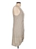 Olivia Rae Stripes Tan Casual Dress Size L - photo 4