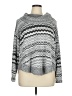 One World 100% Polyester Chevron-herringbone Silver Gray Pullover Sweater Size 1X - photo 1