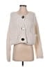 Unbranded 100% Polyester White Cardigan Size S - photo 1