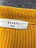 Elodie Solid Yellow Pullover Sweater Size S - photo 7