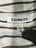 Express Stripes Ivory Long Sleeve Blouse Size XS - photo 7