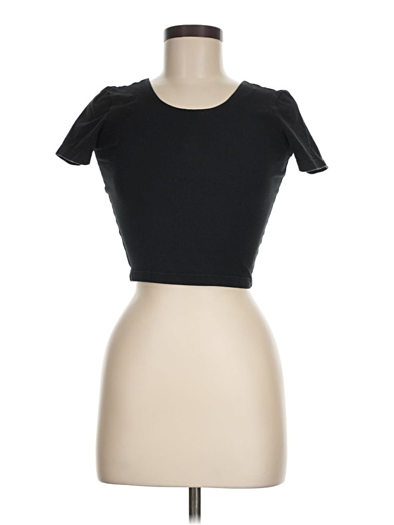 Pre-owned Assorted Brands Short Sleeve T-shirt In Black