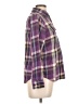 Chaps 100% Cotton Plaid Purple Long Sleeve Button-Down Shirt Size L (petite) - photo 4