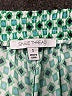 Single Thread 100% Polyester Polka Dots Green Casual Pants Size S - photo 7