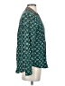 Maeve 100% Rayon Teal Long Sleeve Blouse Size 4 - photo 4