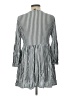 Forever 21 Stripes Gray Casual Dress Size L - photo 2