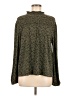 Kaileigh Green Long Sleeve Blouse Size M - photo 1