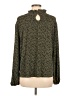 Kaileigh Green Long Sleeve Blouse Size M - photo 2