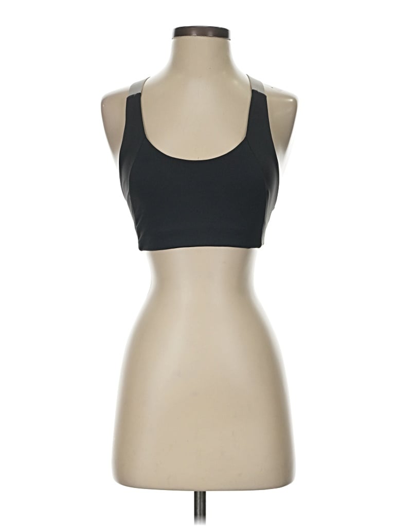 Pre-owned Splits 59 Tank Top Gray Halter Neckline Tops