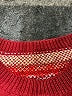 Unbranded 100% Acrylic Burgundy Pullover Sweater Size M - photo 7