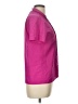 David Matthew 100% Polyester Pink Short Sleeve Blouse Size 10 - photo 4