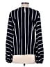 Unbranded 100% Polyester Stripes Black Long Sleeve Blouse Size M - photo 2