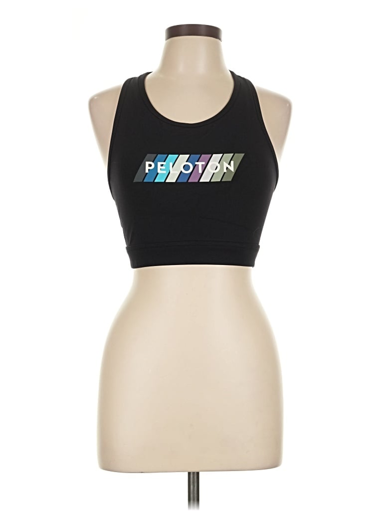 Pre-owned Peloton Sports Bra In Black