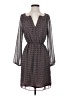 Max Studio 100% Polyester Chevron-herringbone Gray Casual Dress Size XS - photo 1