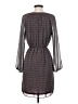 Max Studio 100% Polyester Chevron-herringbone Gray Casual Dress Size XS - photo 2