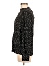 Ann Taylor LOFT Polka Dots Black Long Sleeve Blouse Size M - photo 5