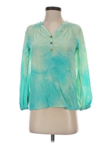 Lilly Pulitzer 3/4 Sleeve Silk Top (view 1)