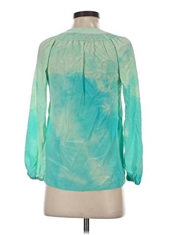 Lilly Pulitzer 3/4 Sleeve Silk Top (view 2)