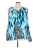 Avenue 100% Polyester Blue Sleeveless Blouse Size 22 - 24 Plus - photo 1