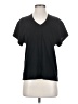 Assorted Brands Solid Black Short Sleeve T-Shirt Size S - photo 1