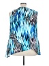 Avenue 100% Polyester Blue Sleeveless Blouse Size 22 - 24 Plus - photo 2
