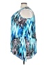 Avenue 100% Polyester Blue Sleeveless Blouse Size 22 - 24 Plus - photo 5
