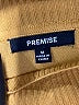PREMISE Color Block Gold Turtleneck Sweater Size M - photo 7
