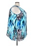 Avenue 100% Polyester Blue Sleeveless Blouse Size 22 - 24 Plus - photo 4