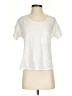 Amadi 100% Cotton White Short Sleeve Top Size XS - photo 1