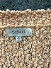 Oceanus Animal Print Tan Pullover Sweater Size S - photo 7
