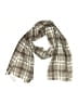 Lands' End Plaid Brown Tan Scarf One size - photo 1