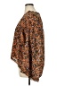 Jessica Simpson 100% Polyester Animal Print Orange 3/4 Sleeve Blouse Size XL - photo 5