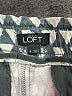 Ann Taylor LOFT 100% Lyocell Hearts Gray Shorts Size 6 - photo 3