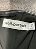 Self-Portrait Black Long Sleeve Top Size 2 - photo 8