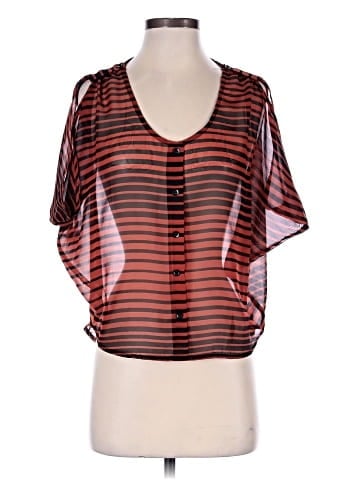 MYTH nyc Short Sleeve Blouse (view 1)