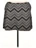 Express Chevron-herringbone Black Casual Skirt Size XL - photo 1