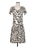 David Cline Animal Print Ivory Casual Dress Size XS - photo 1