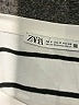 Zara Stripes Ivory Short Sleeve Turtleneck Size S - photo 6